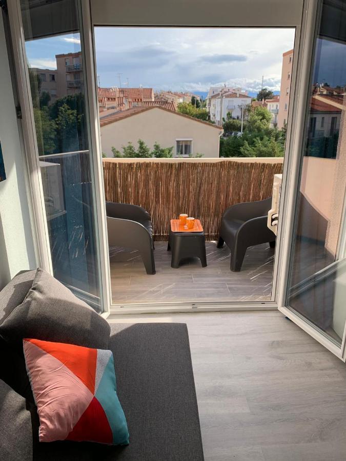 Charmant Studio Avec Climatisation Et Parking Perpignan Exterior photo